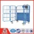 Import Industrial storage trolley wheel 6 inch small cargo trolley from China