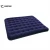 Import inflatable air mattress folding flocked double air bed from China