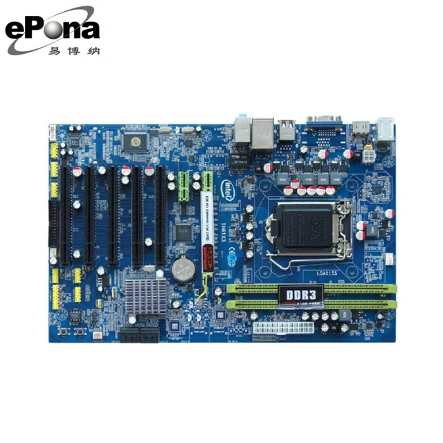Intel LGA1155 I3, I5, I7 supported ATX motherboard based on Intel H61 for Industrial Control ATX-EI6314A