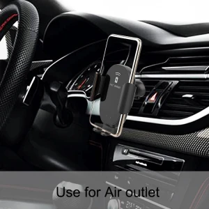 Intelligent Control Auto Infrared Ray D3 Wireless Charger SmartPhone Wireless Charger Car Holder Wireless fast Charger