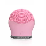 Ipx7 Waterproof Silicone Blackhead Remover Sonic Micro High-frequency Vibration Face Cleansing Brush