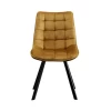 Italian Classic Luxury Modern Cheap Black Cafe Chair Velvet Restaurant Chairs Metal Legs For Dining Room