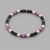 Import JC Crystal wholesale 6mm polymer clay beads gold filled bangle bracelets black bead bracelet from China