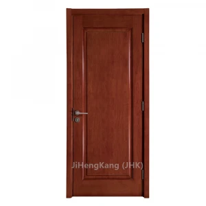 JHK-001 Wood Mahogany Veneer Moulded Door Kerala Front Door Designs Best Wood Door Design