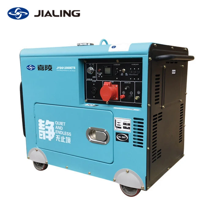 JYDS12000ETS Air Cooled 8000kva Super Silent Type Portable Diesel Generators