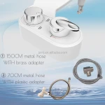 JZH100 Hot and cold bidet Nozzle Self-cleaning Fresh Water Plastic Toilet Bidet Spray Non-Electric Mechanical Bidet