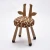 Import kids bedroom decorative furniture wooden cute sheep cow giraffe sika deer animal shape chair from China