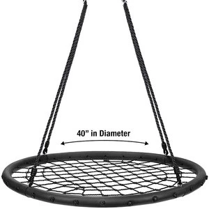 Kids rope outdoor round net swing for yard swing 2020