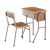Kids Student School Individual Desk Chair Set For Government Project