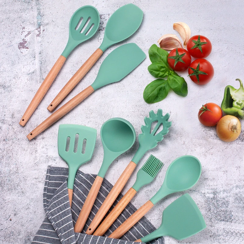 Kitchen Utensils Accessories Silicone Cooking Tools Sets Kitchenware 2020 Hot Selling