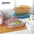 Import kitchen wash tool fruit dishes organizer plastic strainers colander with lid from China