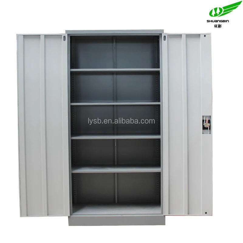 knock down 2 swing door steel vertical lockable storage metal filing ironing locker cabinet