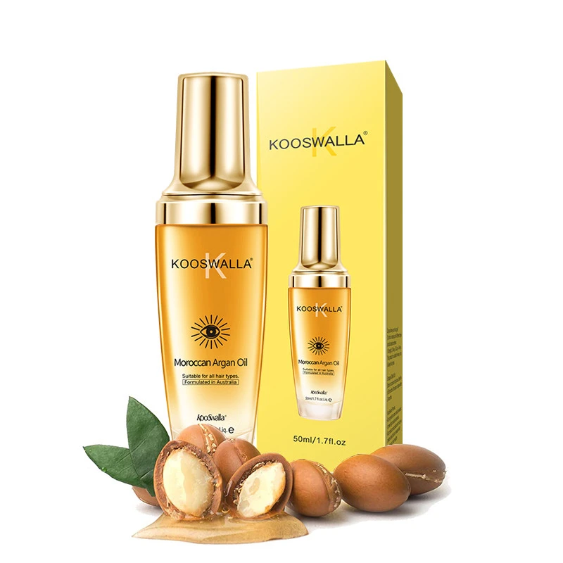 KooSwalla customized moisturizing morocco hair serum argan oil 50ml 100ml