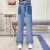 Import Korean Fashion Casual Childrens Clothing Girls Wide-leg Stitching Jeans Spring Autumn New Girl Long Pants Trend from China