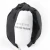 Import Korean Girl Sweet Wide-Brimmed Elastic Hair Band Solid Color Face Wash Headband from China