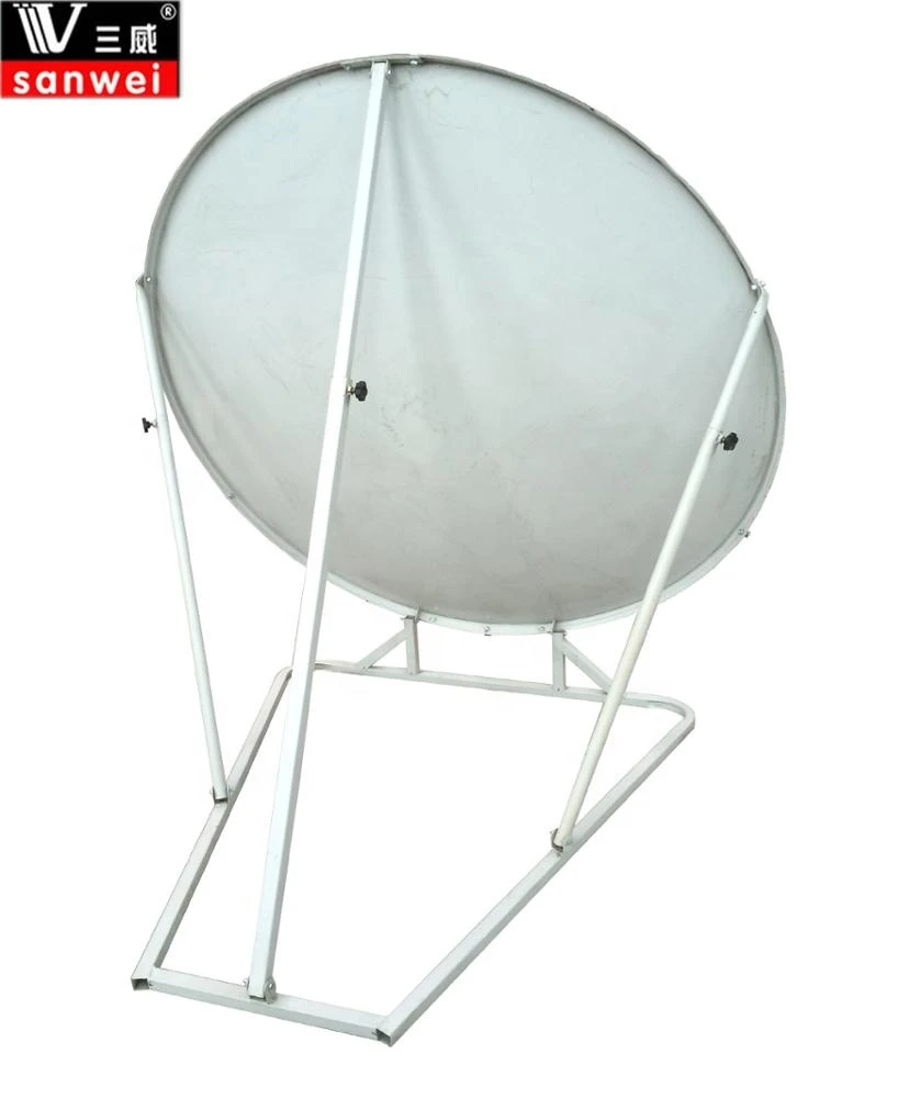 ku band 120cm satellite dish antenna with triangle base