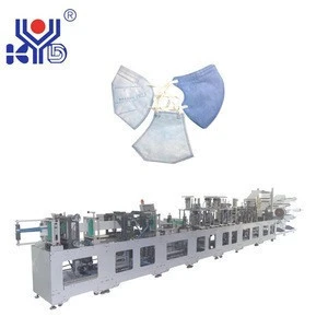 KYD Disposable High Speed Nonwoven Folding Mask Machine With High Quality