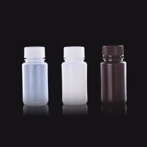 Laboratory HDPE Plastic Reagent Bottle Supply for Reagents Manufacturer