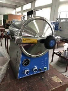 Laboratory portable mini fast stainless steel lab/dental autoclave sterilizer steam machine Class b as Taiwan best price