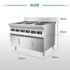 Large Electric 6 burner induction cooker from china manufacture Stoves All Metal Induction 6 plate induction stove