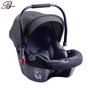 Large loading capacity HDPE/Knitted Fabric safety portable baby car seat