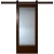 Import Late-model Waterproof Single Panel Wooden Sliding Glass Barn Door from China