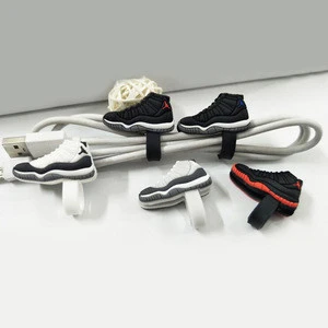 Latest Price Useful Cable Organizer Silicone Earphone cable Winder for cable clips