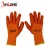 Import Latex Rubber Coated Orange Nylon Working Gloves 13gauge Nylon glove from China