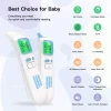 LCD Display Baby Thermometer Touchless Digital Thermometer Forehead Infrared Thermometer with Fever Alarm and Memory Function