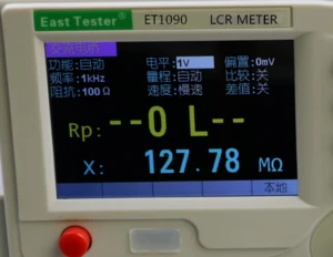 Lcr esr meter 10~10KHz capacitance meter lcr digital bridge meter