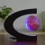 Import LED magnetic floating levitating rotating globe world globe for business creative gifts and education geography from China