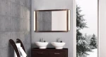 LED mirror light/touch sensor switch light