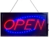 Light Up led Open sign with 2 Flashing Modes Electronic Lighted Signs for Shops, Hotels, Liquor Stores