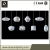 Import lights and lightings Modern crystal chandelier simple style pendant light from China