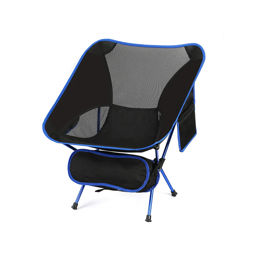 Lightweight portable foldable camping chairs custom travel leisure rest folding camping beach chairs