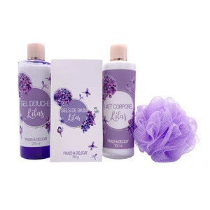 Lilac bath kit natural plant formula OEM/ODM