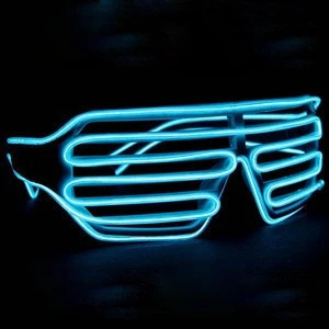 Lipan-LED Light Sunglasses Blink Glow Glasses Electronic Party Xmas Halloween Gift