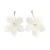 Import LIVE4U New Design White Pearl Acrylic Flower Stud Earring Jewelry Gift from China