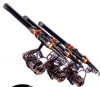 Lowest Profit 1.8-3.6M Carbon Telescopic Fishing Rod And 13BB Spinning Fishing Reel Fishing Tackle Set Kit Vara De Pesca