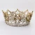 Import LRTOU Wholesale Women New Fashion Wedding Baroque Headwrap Hair Accessories Delicate Shining Gold Crown Rhinestones Headband from China
