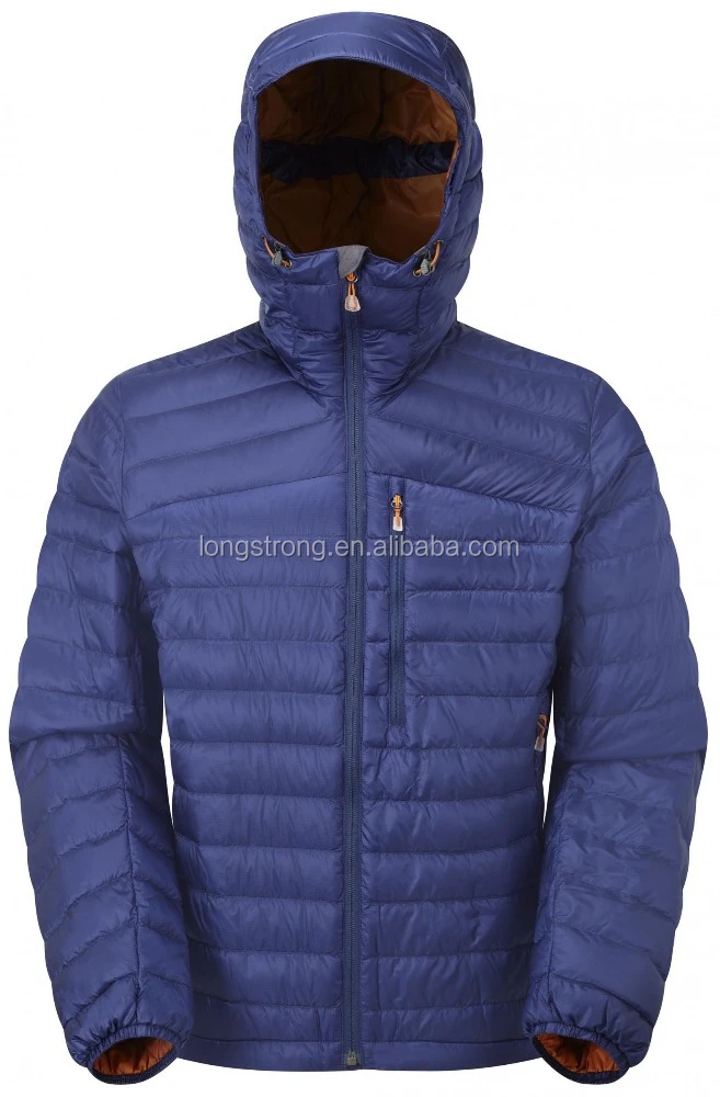 LS-029 Breathable mid-thigh length men goose down jacket