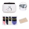 Lulu Youth Hot Selling,  Wax Warmer Portable Electric Hair Removal Kit for Total Body Waxing Spa Melting Pot Hot Wax Heater/