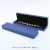 Import Luxury gift box from China factory bracelet wooden box with high quality leather cheap blue ring box from China