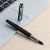 Import Luxury Gift Promotional Metal Fountain Pen Silver Color Calligraphy Pen with Logo from China