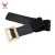 Import Luxury plus size women PU leather belt with gold brass buckle elastic big belt from China
