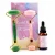Import Luxury Top Quality Face Skin Care Anti Aging Natural Green Rose Quartz Pink Facial Vitamin C Serum Jade Roller Set from China