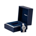 Luxury Watches Boxes Custom Gift Packaging Display Cardboard Blue Wrist Leather Watch Box