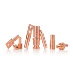 Machining turning copper parts for EV Charger