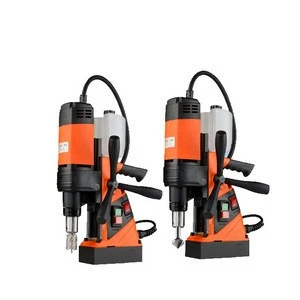 Magnetic drilling machine for metal drilling