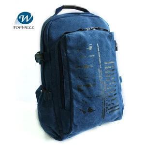 Mans Canvas Backpack Travel Schoolbag Male Backpack Men Large Capacity Rucksack Shoulder School Backpack Bag